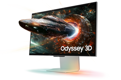 Samsung 27" Odyssey 3D G90XF 4K UHD 165Hz Gaming Monitor