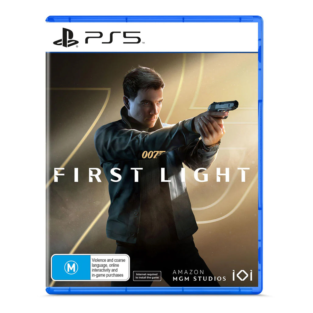 007 First Light PS5 cover art