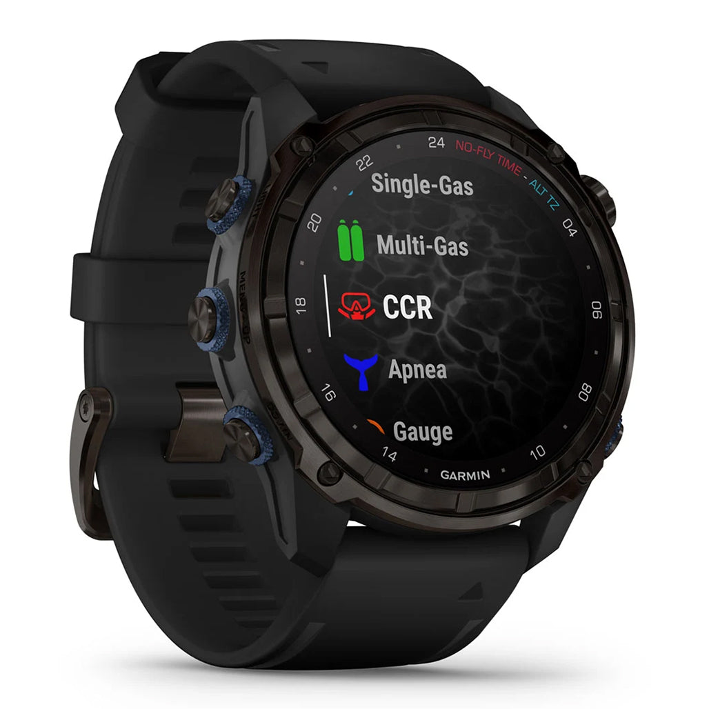 Garmin Descent Mk3i 51mm Black Silicone Band Dive Computer
