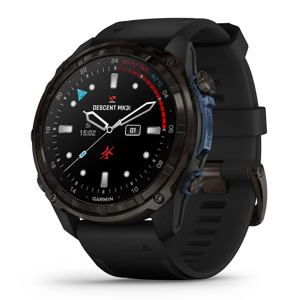 Garmin Descent Mk3i 51mm Black Silicone Band Dive Computer