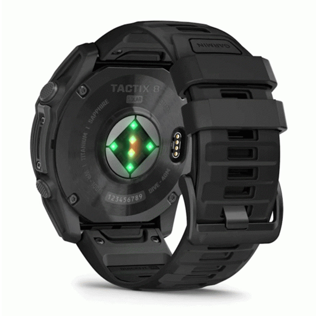 Garmin tactix 8 AMOLED 51mm Tactical Smartwatch - Tactical Black