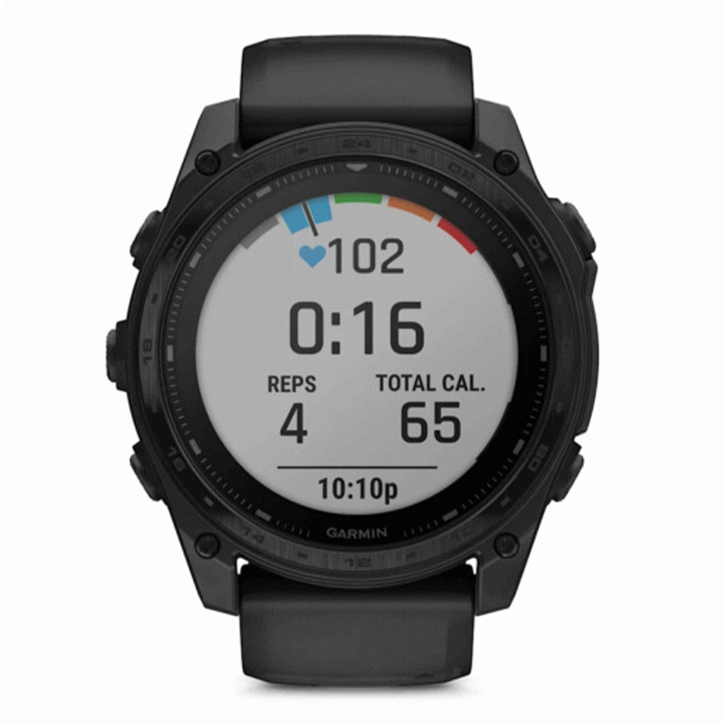 Garmin tactix 8 AMOLED 51mm Tactical Smartwatch - Tactical Black