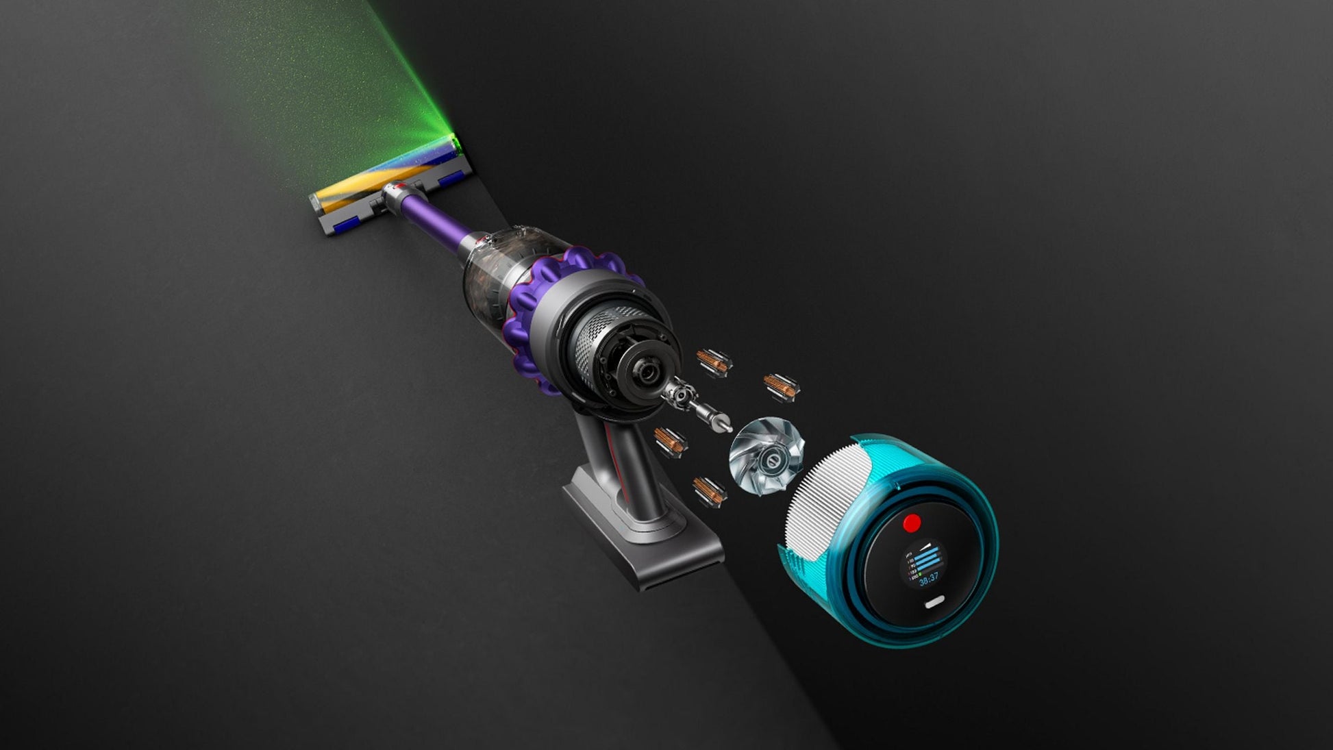 Dyson Gen5detect deep clean technology