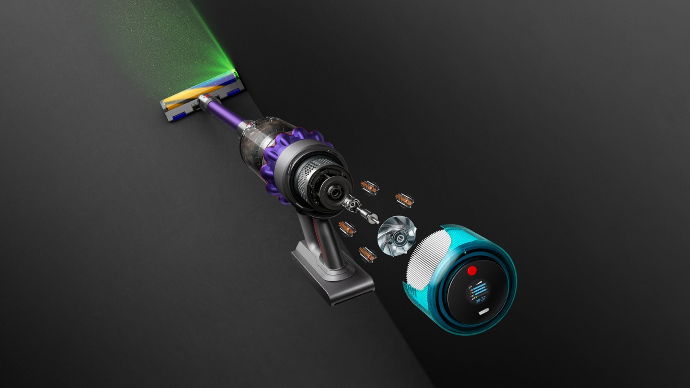 Dyson Gen5detect deep clean technology
