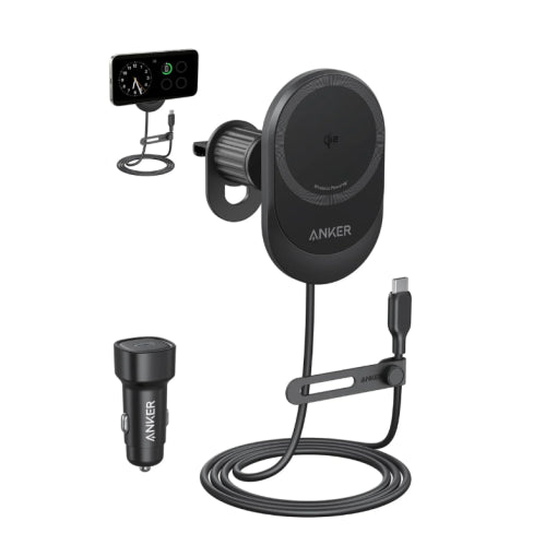 Anker MagSafe Wireless Car Charger (15W)