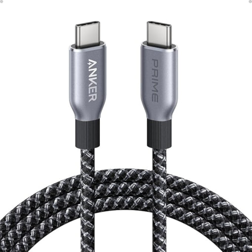 Anker Prime USB-C to USB-C Cable (240W, Upcycled-Braided)