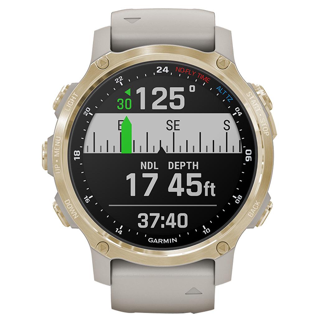 Garmin Descent Mk2S Light Gold