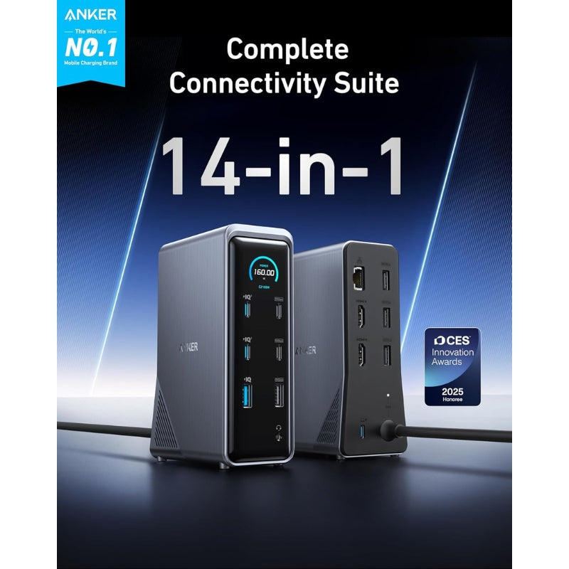 Anker Prime docking station ports