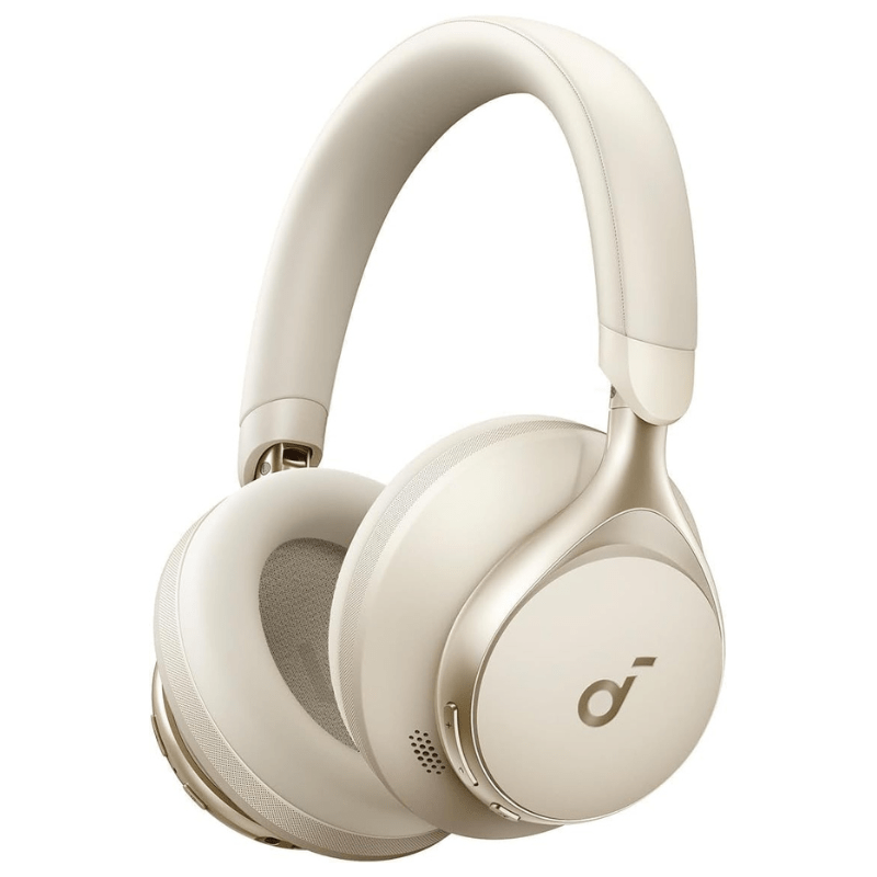 Soundcore Space One Active Noise Cancelling Headphones - Latte White