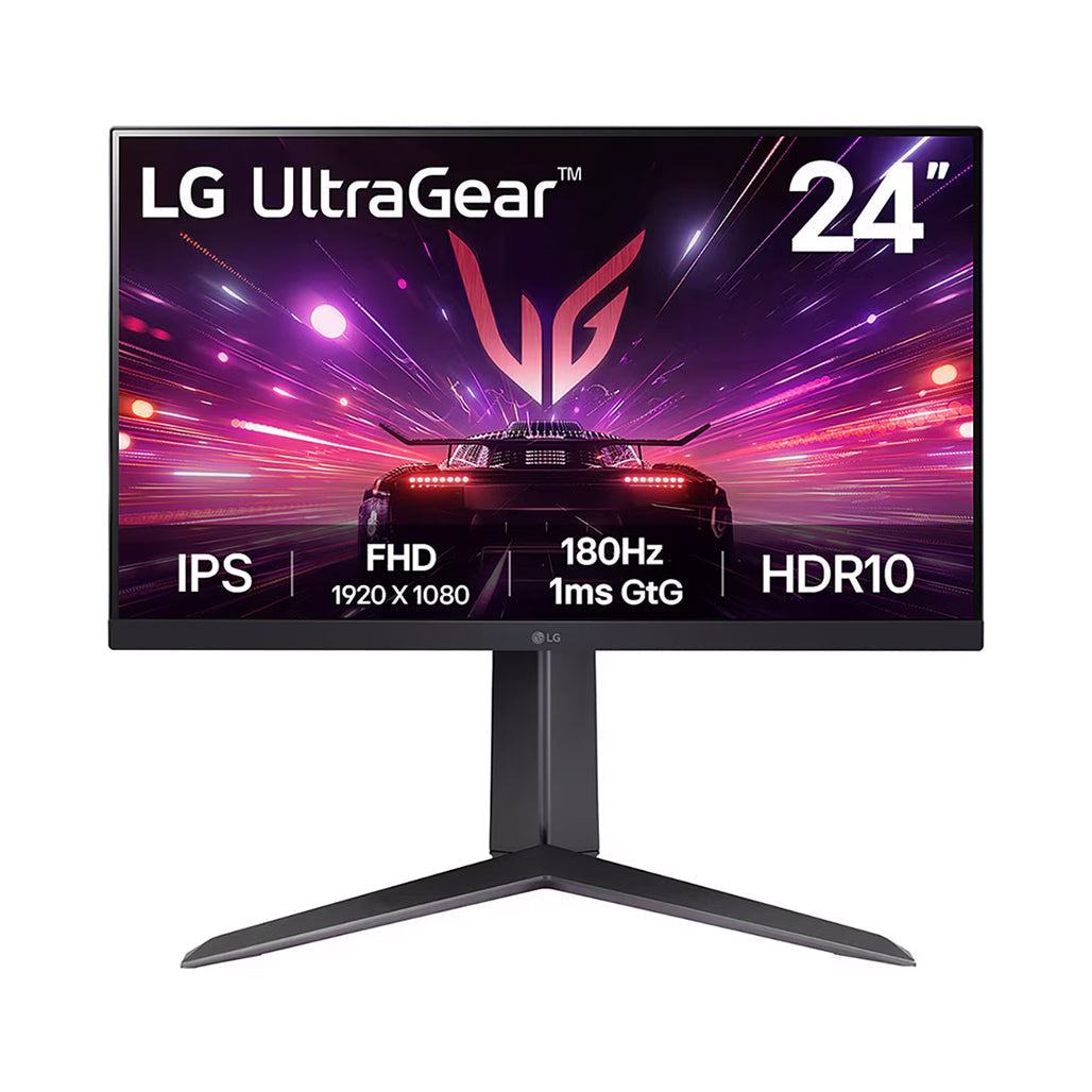 LG UltraGear 24GS65F-B Gaming Monitor front view