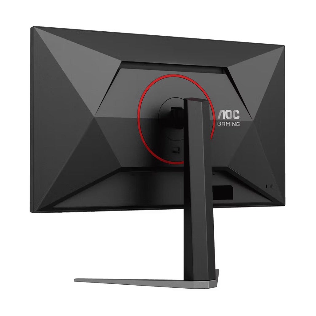 AOC 27G4H gaming monitor ports close up