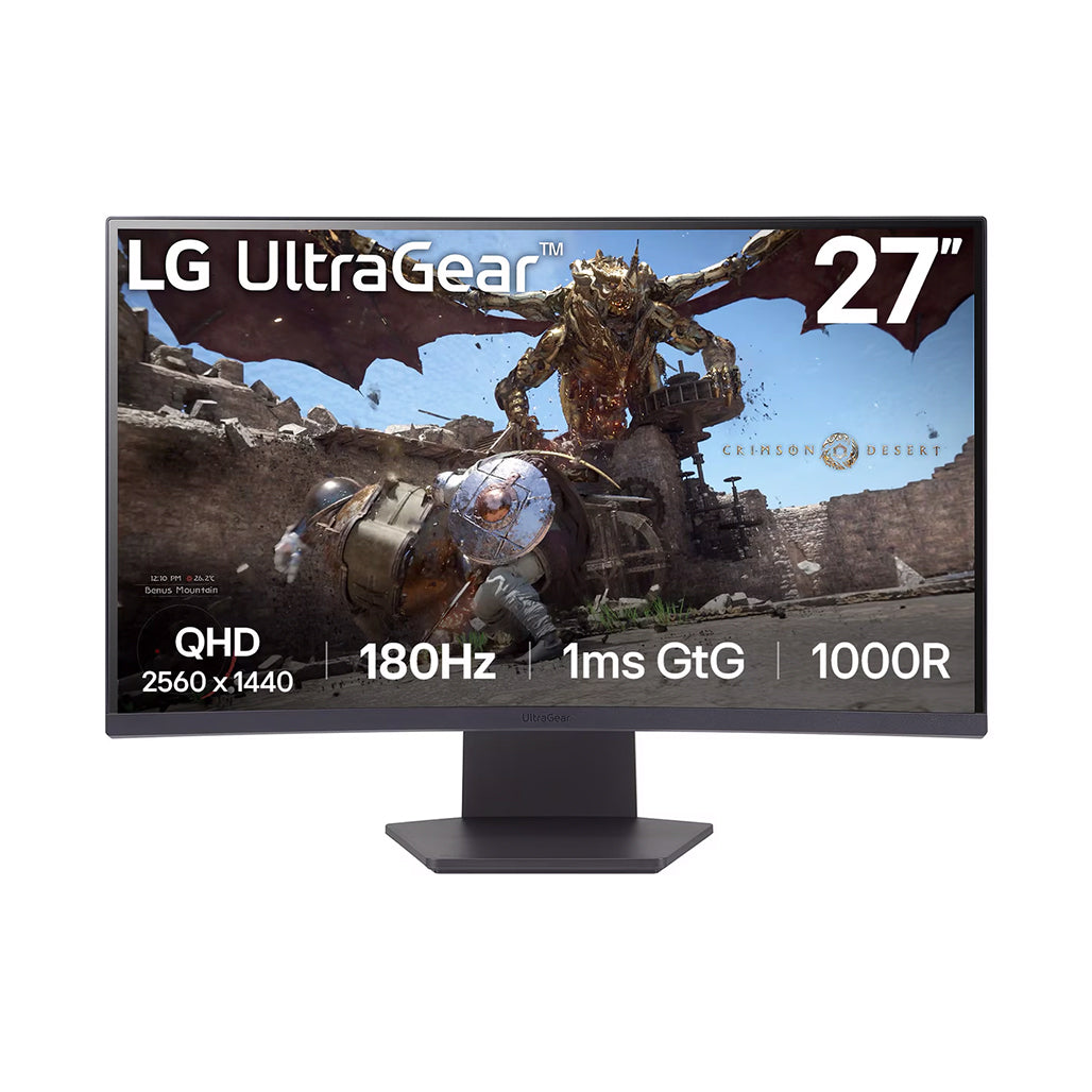 LG UltraGear 27GS60QC-B Gaming Monitor