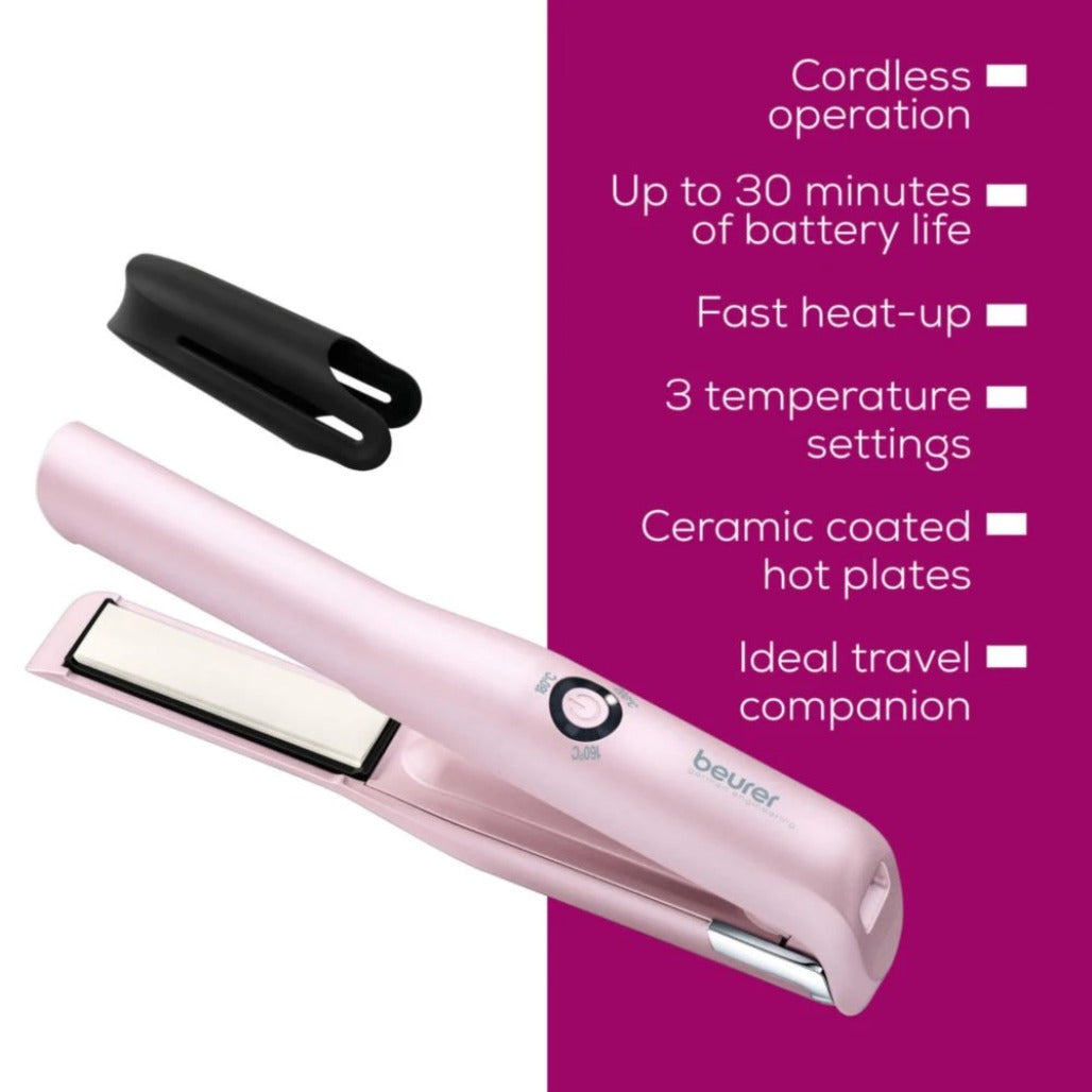 Beurer HS 20 Cordless Hair Straightener