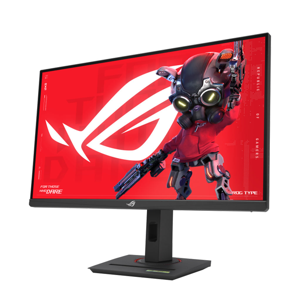Asus ROG Strix XG27ACMS gaming monitor back view
