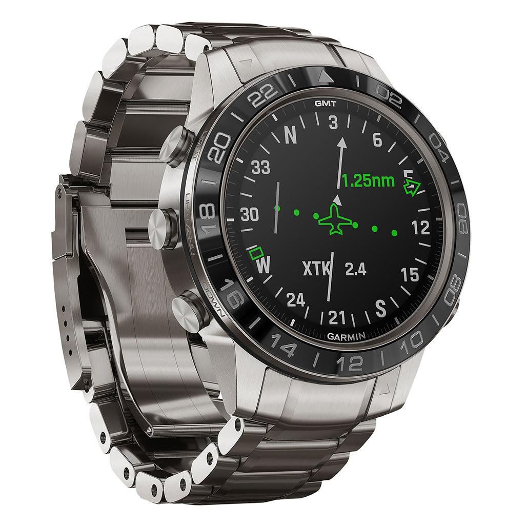 Garmin MARQ Aviator Titanium GPS Smartwatch