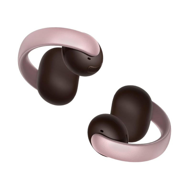 Soundcore AeroClip Open-Ear Clip-On Earbuds - Rosy Brown