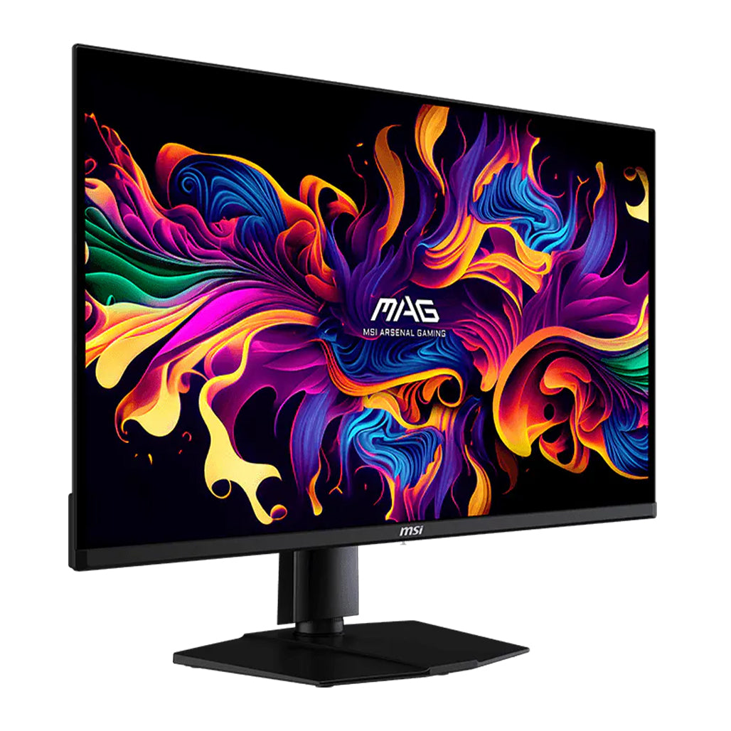 MSI MAG 321UPX QD-OLED Gaming Monitor angle 1