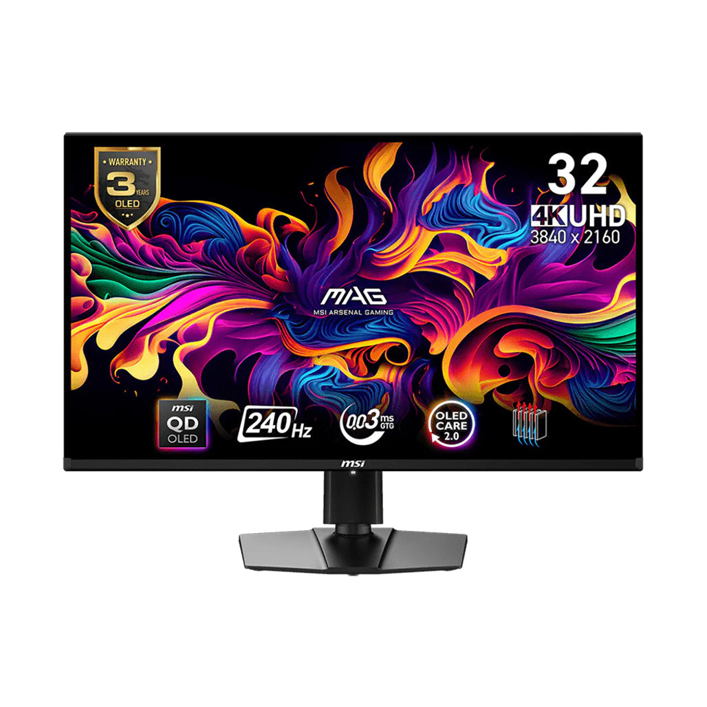 MSI MAG 321UPX QD-OLED Gaming Monitor