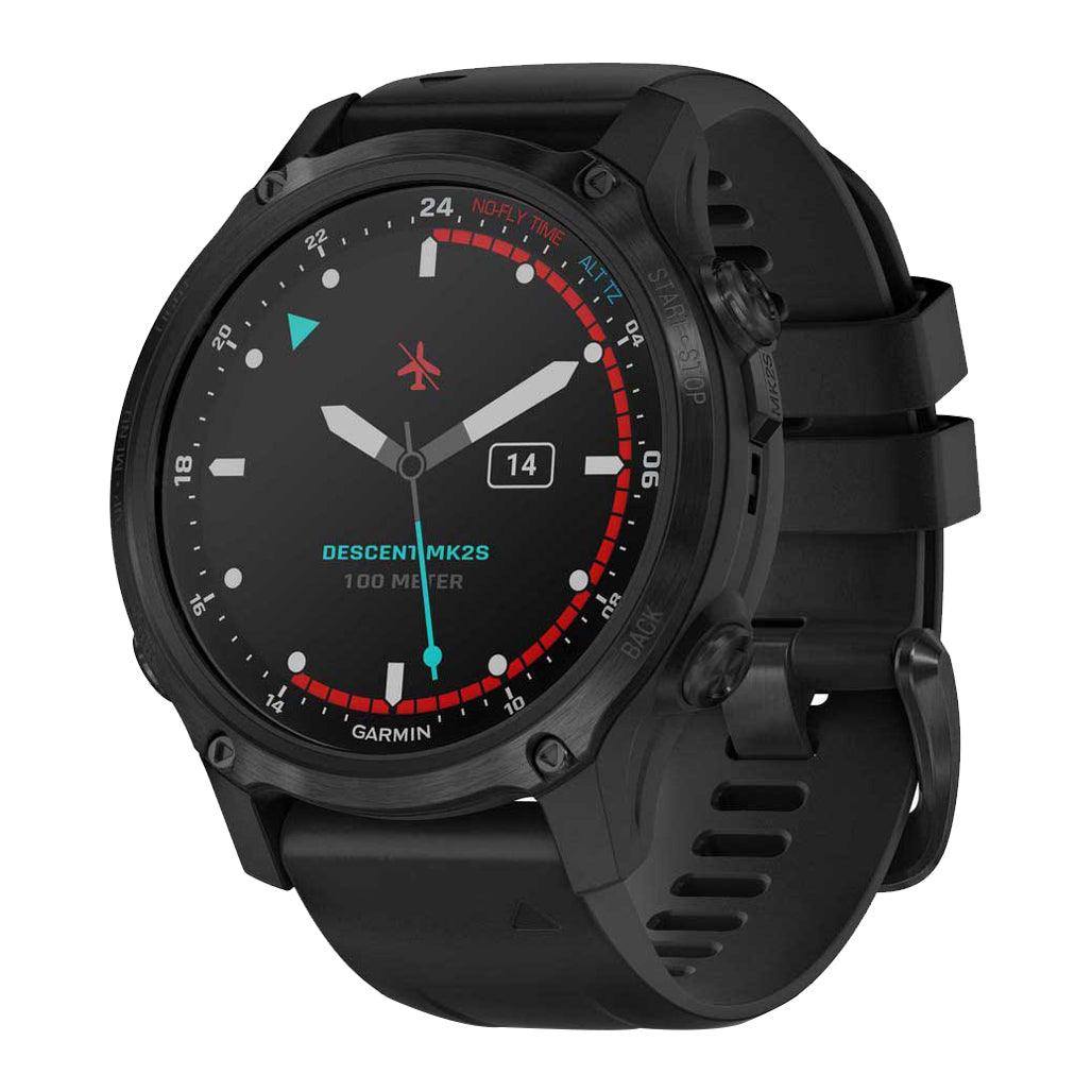 Garmin Descent Mk2S Carbon Grey DLC Black Silicone