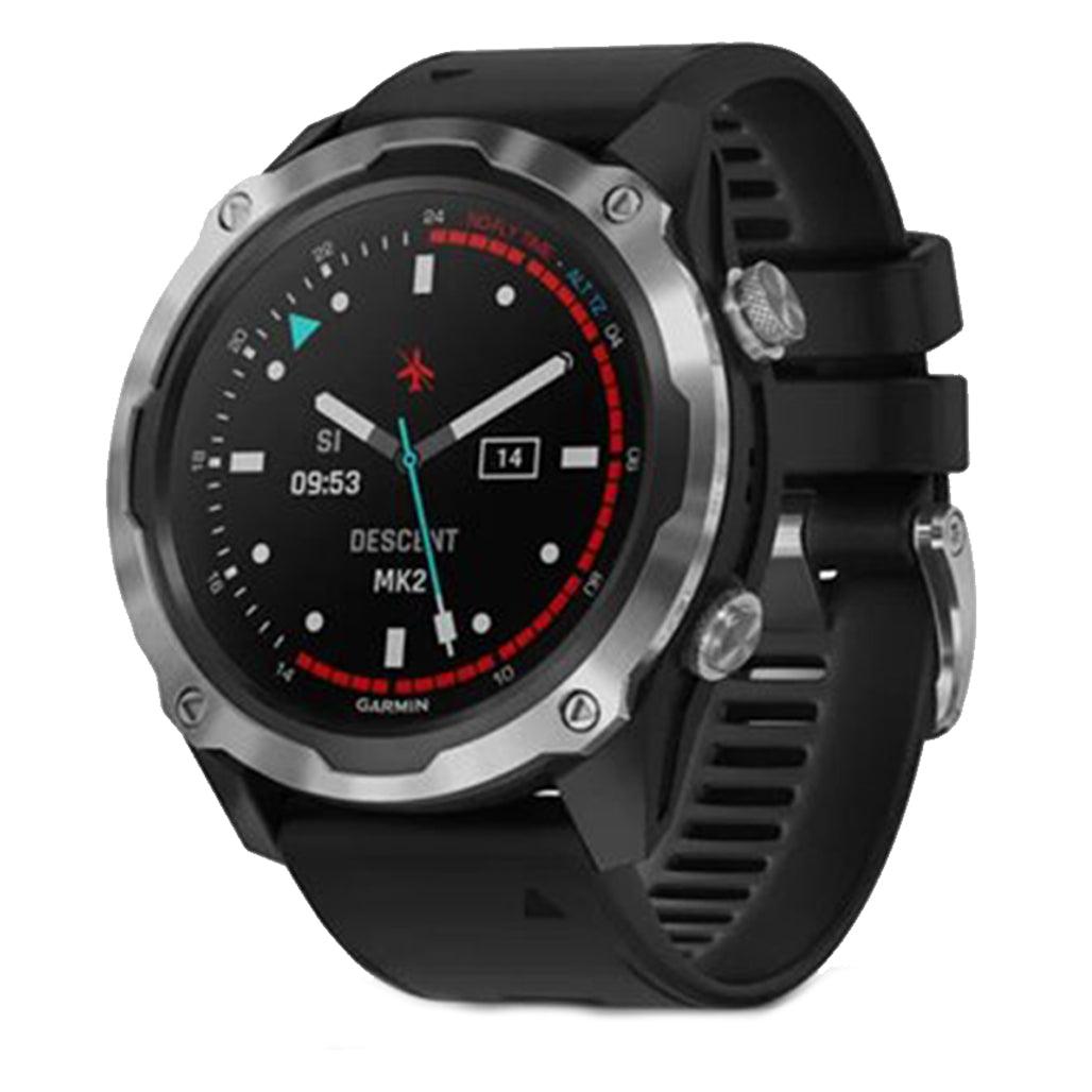 Garmin Descent Mk2 Stainless Steel Black Band