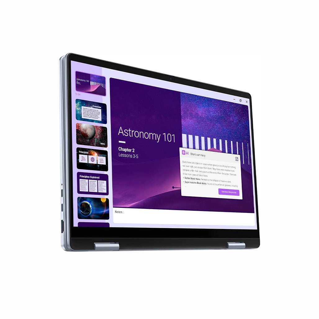 Dell 14 Plus 2-in-1 Ice Blue tablet mode