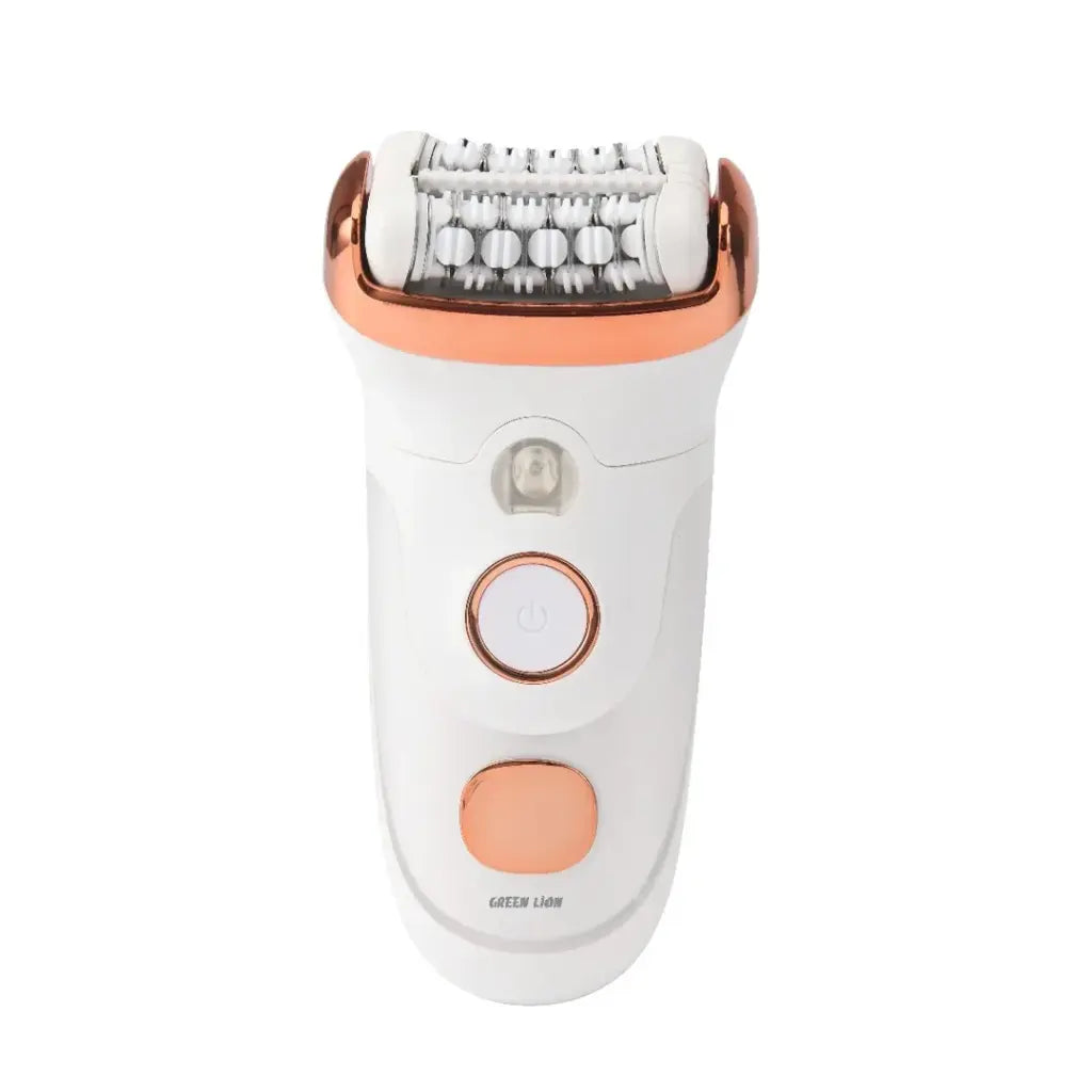 Green Lion 2 in 1 Epilator Shave, Trim, Epilate - White