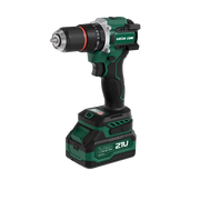 Green Lion GD-16 Pro Drive Cordless Hammer Drill 2*21V 3.0Ah Battery - Green