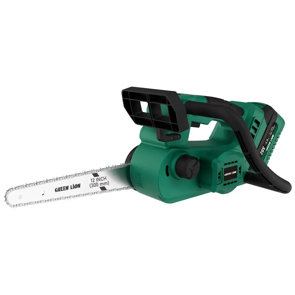 Green Lion GES-12 Cutforce Electric Chainsaw - Green