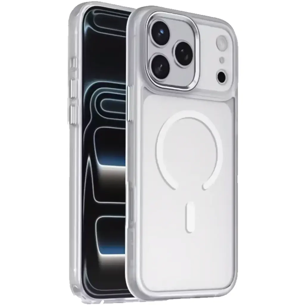 Green Lion Titan MagSafe Case iPhone 17 Pro Max Silver (1)