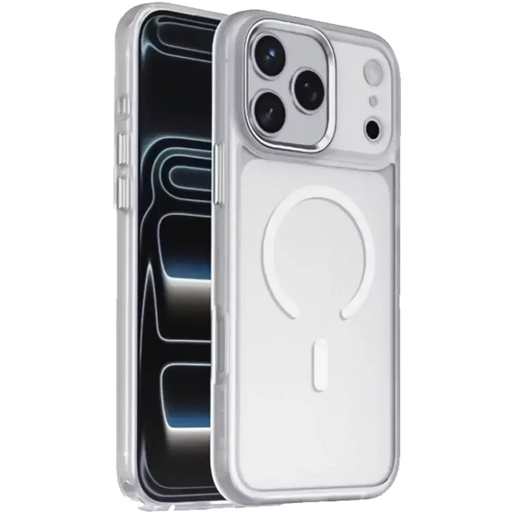 Green Lion Titan MagSafe Military-Grade Case iPhone 17 Pro Silver (1)