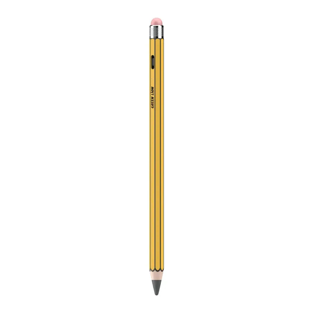 Green Lion Vintage 2 in 1 Stylus Pencil Yellow (1)