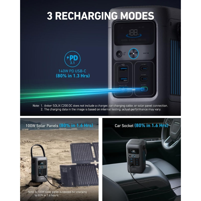 Anker C200 DC Portable Power Station