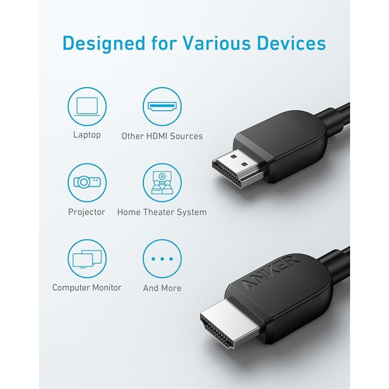 Anker 8K HDMI cable compatibility