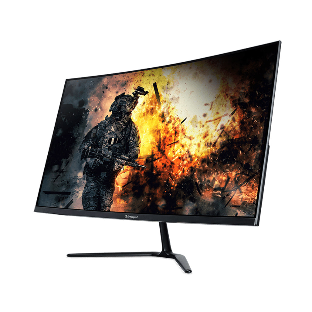 AOpen Fire Legend 32HC5QR monitor angle view