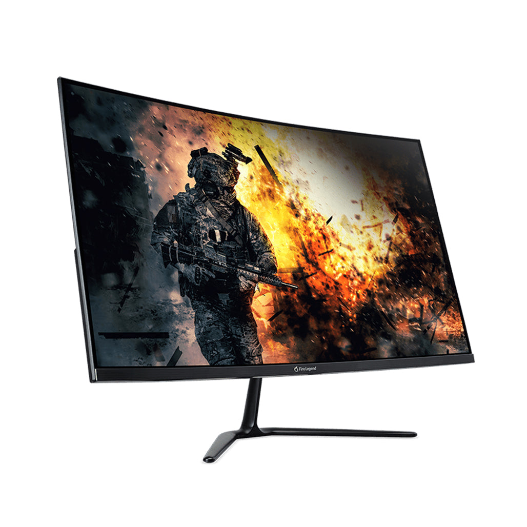 AOpen Fire Legend 32HC5QR monitor side view