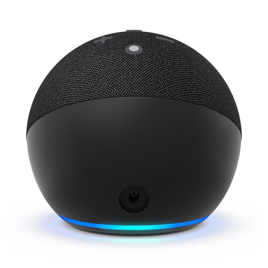 Amazon Echo Dot 5th Gen on a bedside table