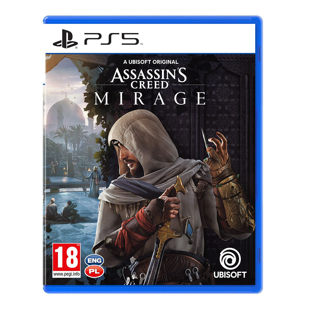 Assassin's Creed Mirage PS5 cover art