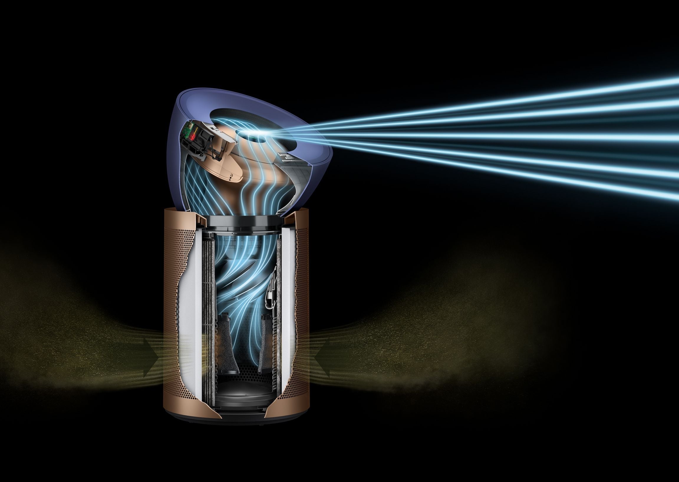 Dyson BP04 on black background