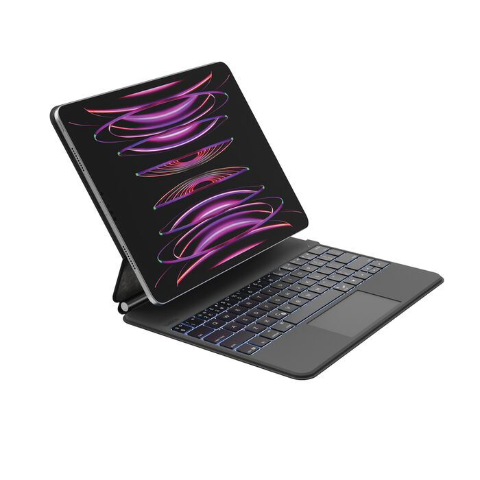 Belkin Pro Keyboard Case with Magnetic Stand for iPad Air 13" (M2) / iPad Pro 12.9" / iPad Air 13" (M3/M4) (QWERTY)