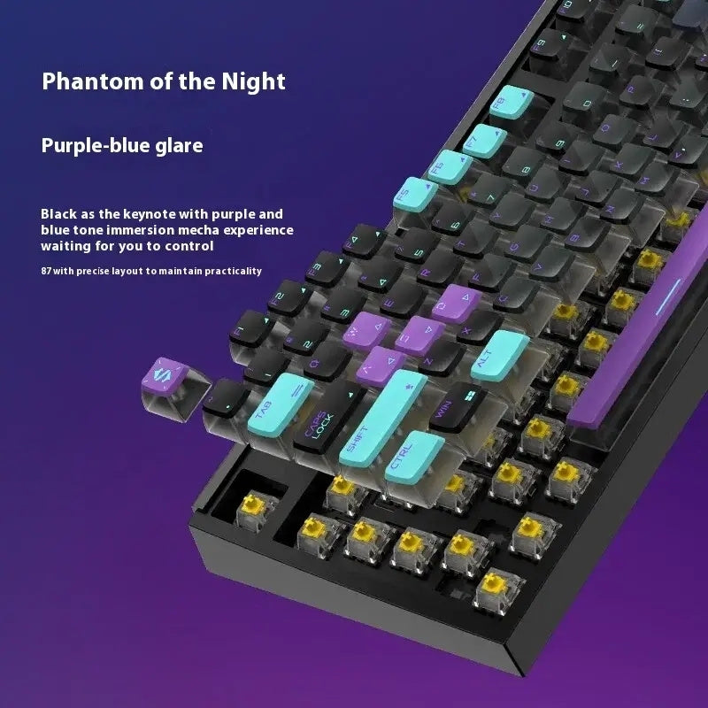 Black Shark BKB02 keyboard magnetic switches and knob