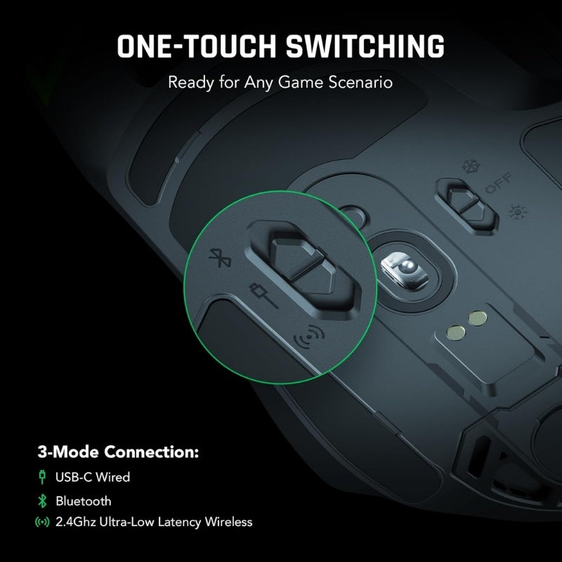 Black Shark Funcooler gaming mouse in box contents