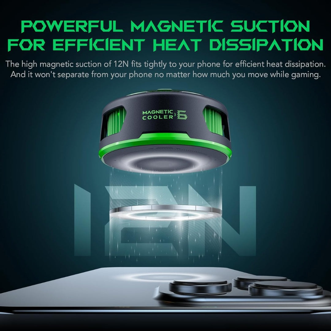 Black Shark Magnetic Cooler 6 control button