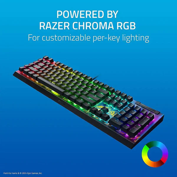 Razer BlackWidow V4 X Fortnite Edition Keyboard