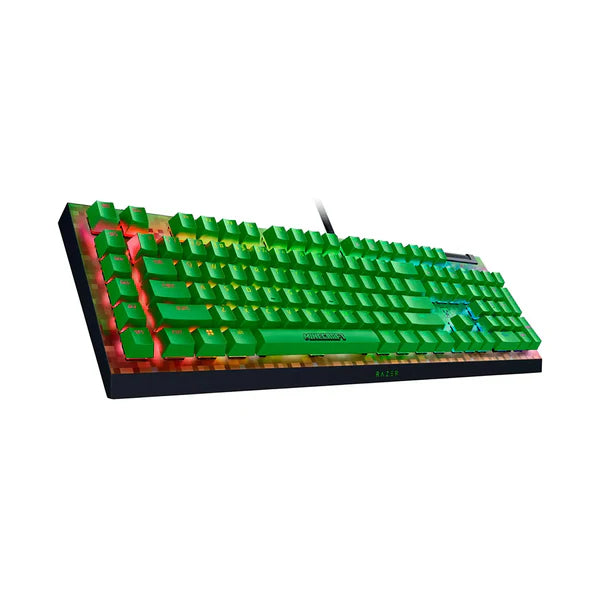 Razer BlackWidow V4 X (Green Switch) - Minecraft Edition
