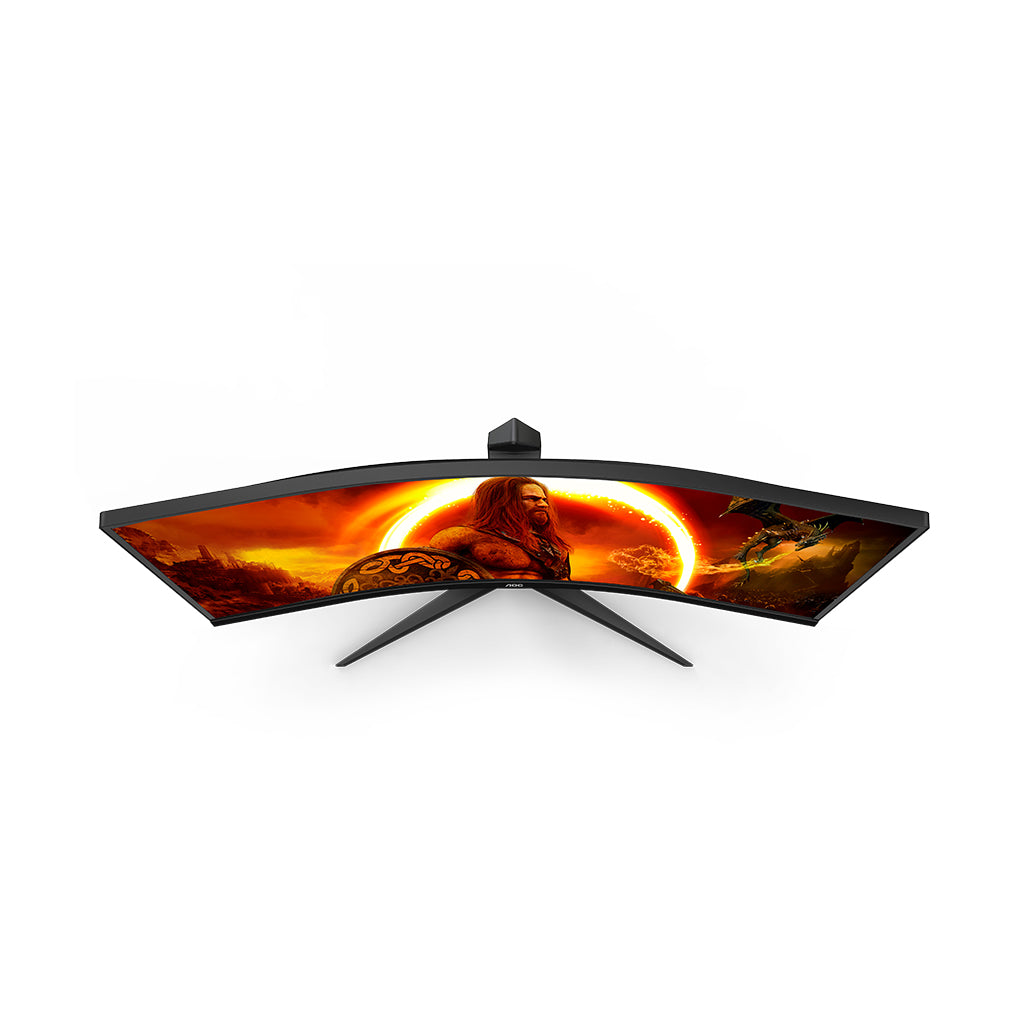 AOC CU34G2XP/BK curved gaming monitor display