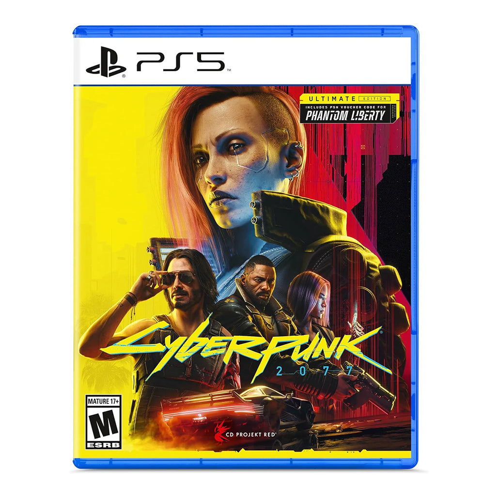 Cyberpunk 2077 Ultimate Edition PS5 cover art