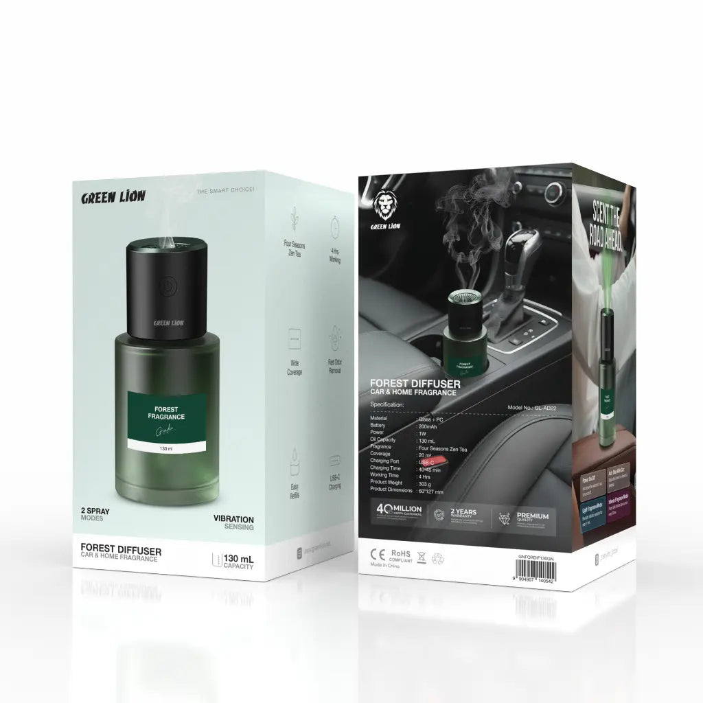 Green Lion Forest Diffuser Car & Home Fragrance