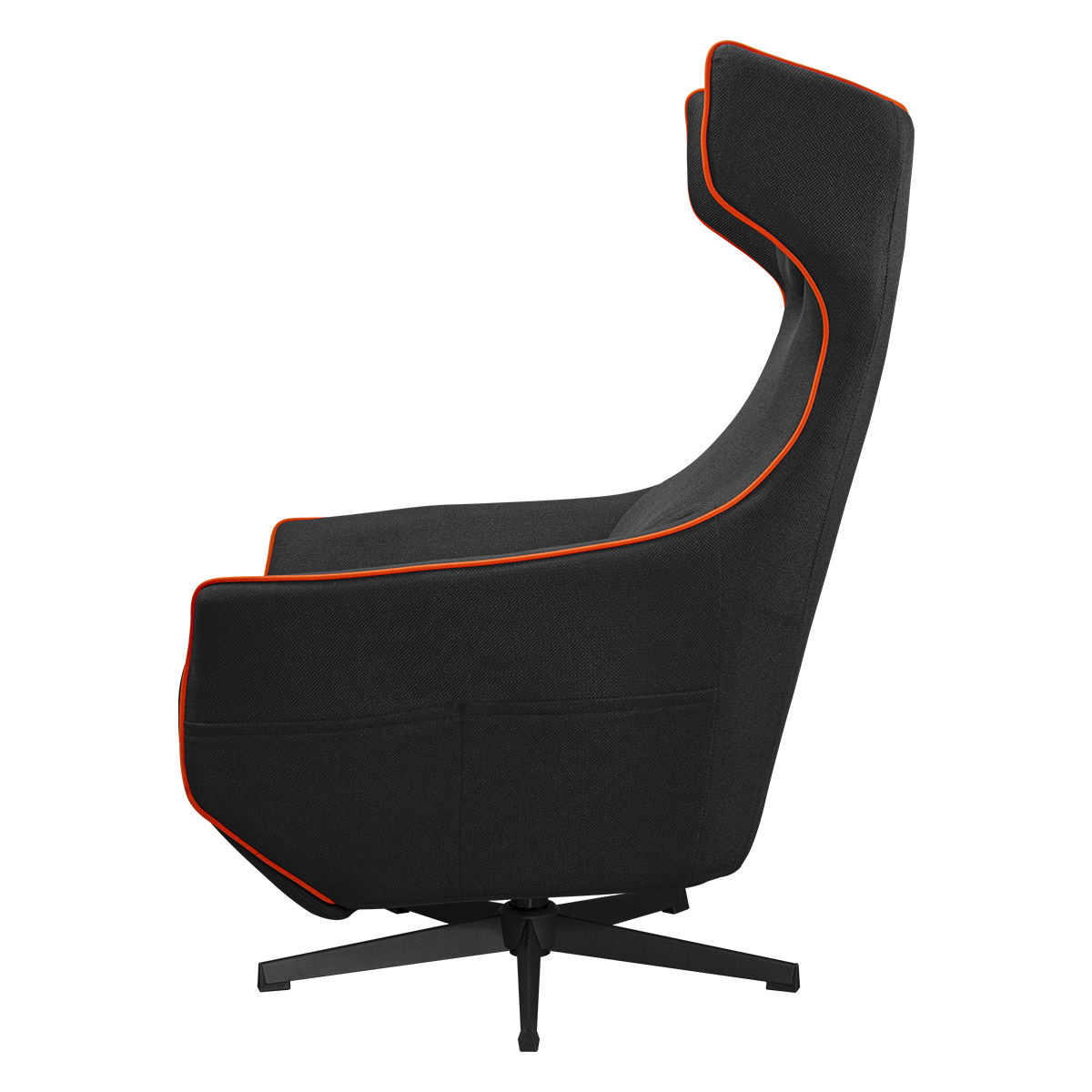 Cougar Magus Gaming Sofa Black rear angle
