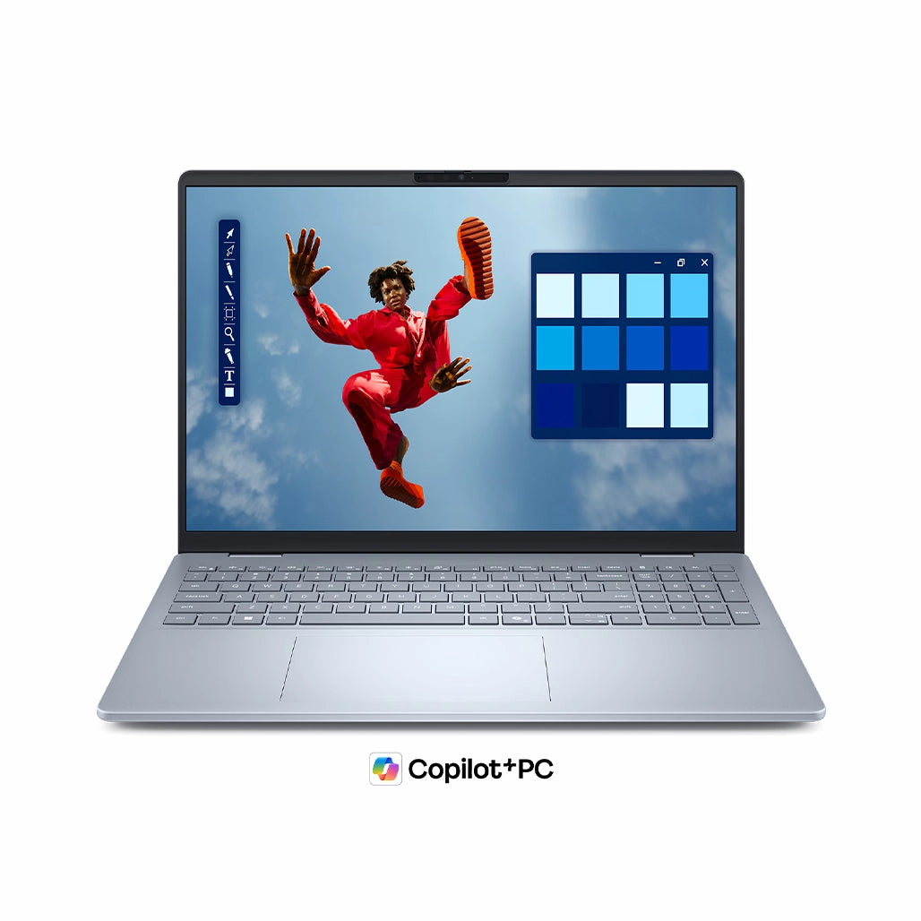 Dell 16 Plus Ice Blue front view