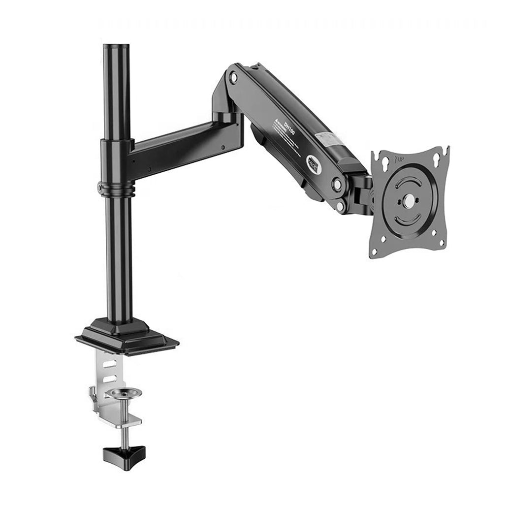 Kaloc DH100B monitor arm mounted view